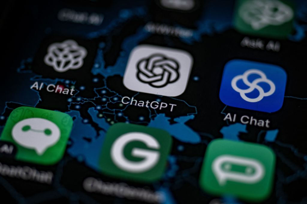 Иллюстрация приложения ИИ ChatGPT